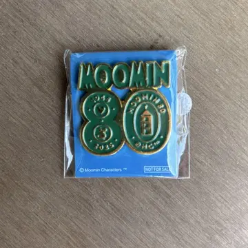 무민 밸리 파크 핀 배지 80주년