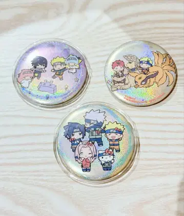 NARUTO 캔뱃지 세트