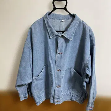 라이트 블루 데님 자켓