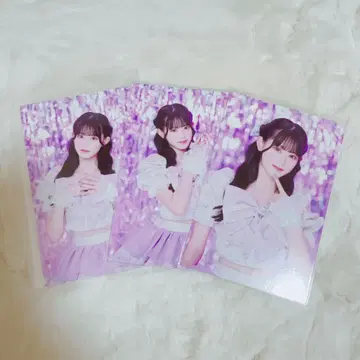 pixelribbon 피쿠리보 마시로 미오 데뷔 라이브 브로마이드 3매