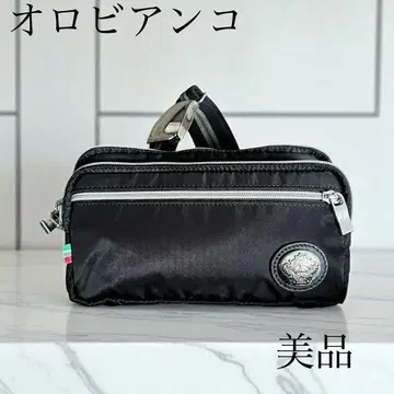Orobianco 오로비안코 남성용 크로스백 블랙 극미품