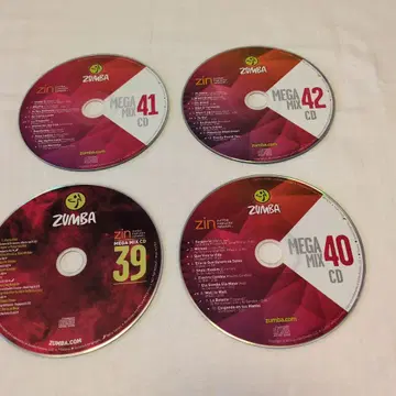 Zumba Mega Mix CD 39~424장 세트