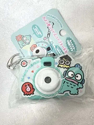 산리오 카메라 모양 라이트 스코프 키링 한교동