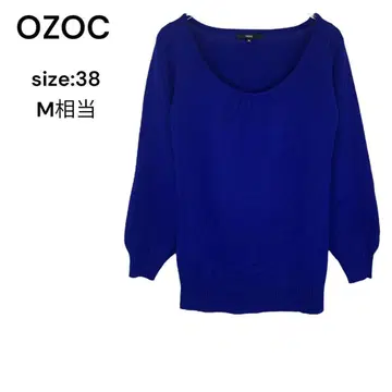오조크 OZOC 니트 상의 긴팔 38 예쁜 가을 겨울