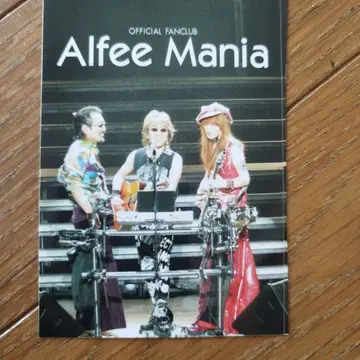 Alfee Mania 공식 팬클럽 굿즈 스티커