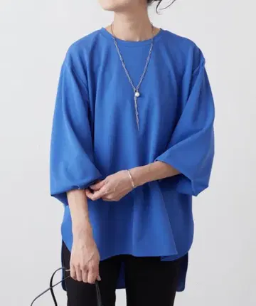 [ 컨디션 최상 ] BEARDSLEY 비어즐리 T 블라우스 블루