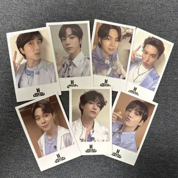 BTS 공식 FESTA Weverse 구매 혜택 폴라로이드 포토 카드