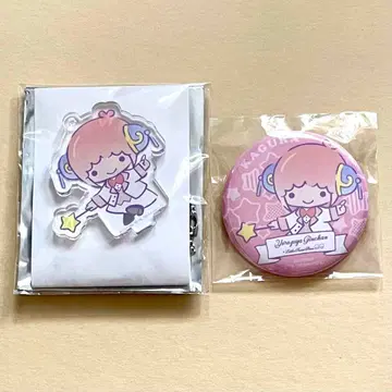 [ 은혼 산리오 호텔 콜라보 캔뱃지 아크릴 스탠드 ] 카구라