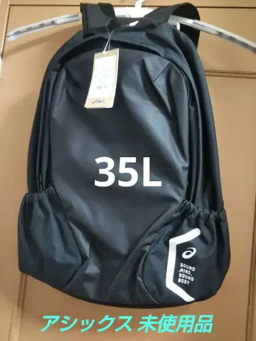 미사용 아식스 TEAM 백팩 35 퍼포먼스 블랙