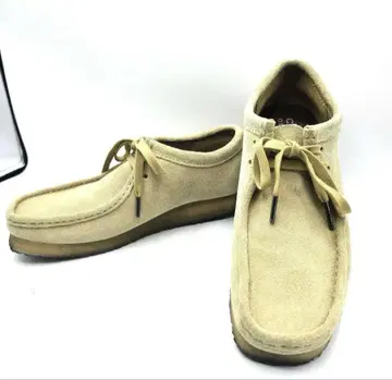 [새상품급] CLARKS ORIGINALS 왈라비 신발 베이지