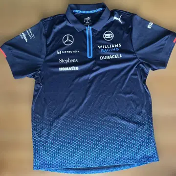 2024 F1 윌리엄스 팀 스태프용 피케 셔츠 지급품
