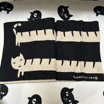 츠모리치사토 고양이 머플러