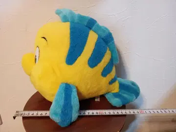 디즈니 리조트 인어공주 플라운더 봉제 인형 약 30cm
