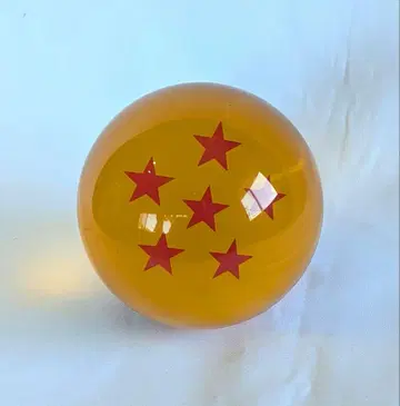 드래곤볼 7개의 별 구슬 직경 약 7cm