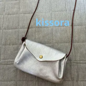 [새상품급] kissora 키소라 실버 미니백 숄더백