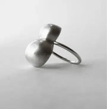 8UEDE - HYOUTAN RING S - SILVER