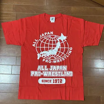 새상품 전일본 프로레슬링 1972 T셔츠