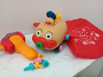 호빵맨 조립 DIY 달려라! 나사나사 호빵맨호 완구
