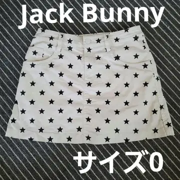 골프 Jack Bunny 별 패턴 스커트 사이즈 0