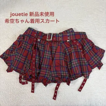 jouetie 미니 스커트 빨파 체크 노아 님 착용