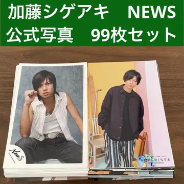 카토 시게아키 공식 사진 99매 세트 NEWS