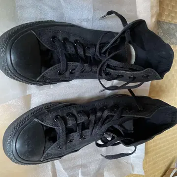 Converse M3310 블랙 하이컷 스니커즈