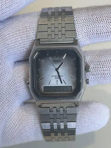 CASIO 디지털 아날로그 콤비네이션 시계