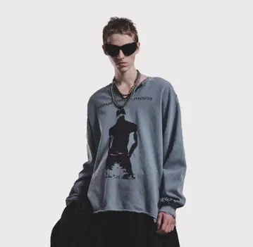 MINUS Bootleg Crew Sweat With Repaired