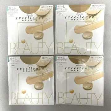 Kanebo excellence beauty 누디 베이지 M-L 4점