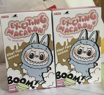 THE MONSTERS Exciting Macaron 봉제 인형 2 피스