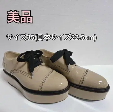[새상품급] 22.5cm sergio rossi 세르지오로시 플랫폼