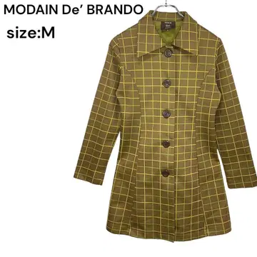 MODAIN De BRANDO 코트 자켓 아우터 M 체크