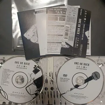 ONE OK ROCK 인생 x 나= 초회 한정판 DVD 포함
