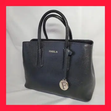 FURLA 블랙 핸드백