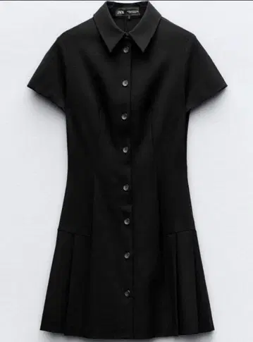 ZARA 카라 부착 미니 원피스