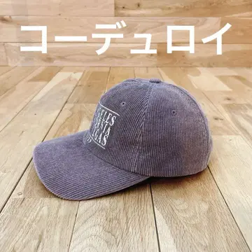 코듀로이 캡 브라운 프리 사이즈