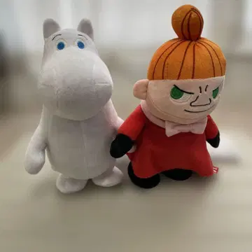 MOOMIN 토코토코 기믹 봉제 인형 2점 세트 무민 마스코트