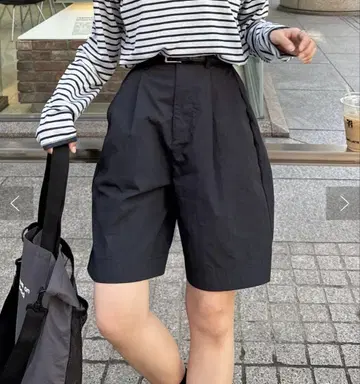 냉감 턱 숏팬츠
