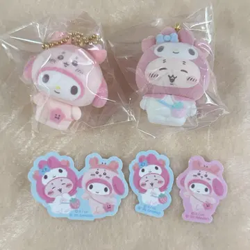 치이카와 산리오 마이멜로디 x 카니짱 플로키 마스코트