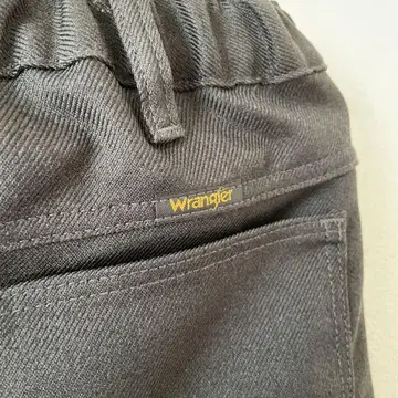 Wrangler 블랙 워크 팬츠