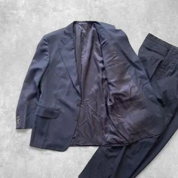 Ermenegildo Zegna 스위스산 수트 셋업 XL 네이비