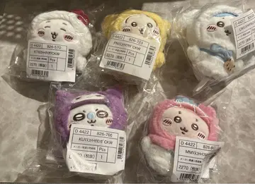 산리오 치이카와 마스코트 전5종 컴플리트 세트