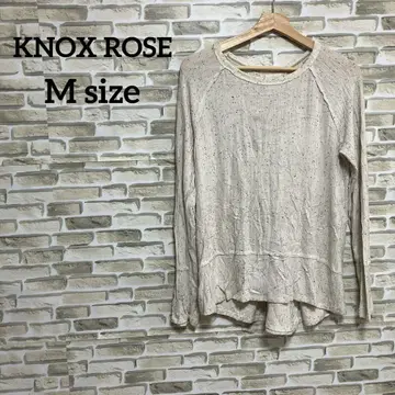 KNOX ROSE 캐주얼 상의 레이스업 백 스타일 [M]