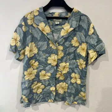 Tommy Bahama 꽃무늬 아로하 셔츠 M 사이즈