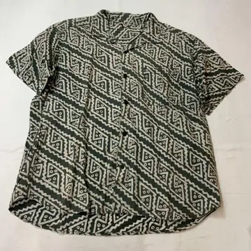S/S NAZCA 나스카 반팔 오픈 카라 셔츠