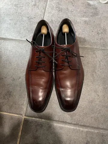 거의 새 상품 리갈 28cm 스퀘어 브라운