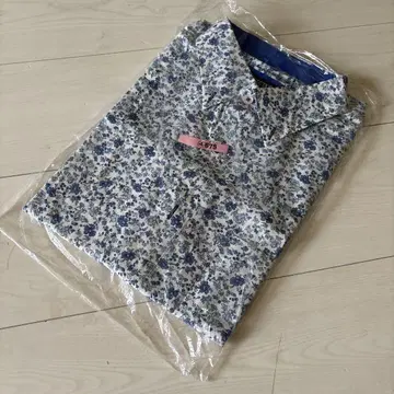새상품급 barassi MILANO 바라시 꽃무늬 반팔 셔츠