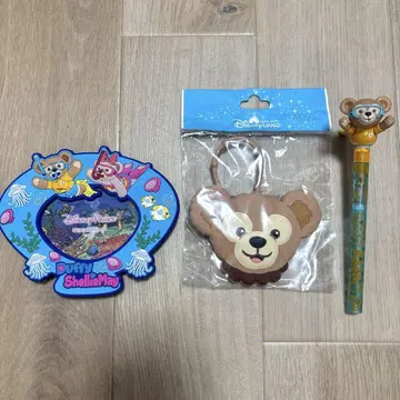 홍콩 디즈니 더피 굿즈 세트
