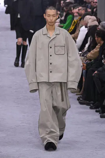 sacai 24AW faux 스웨이드 셋업