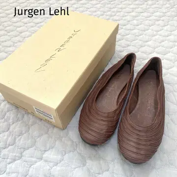 Jurgen Lehl 요건 레일 펌프스 염소 가죽 브라운